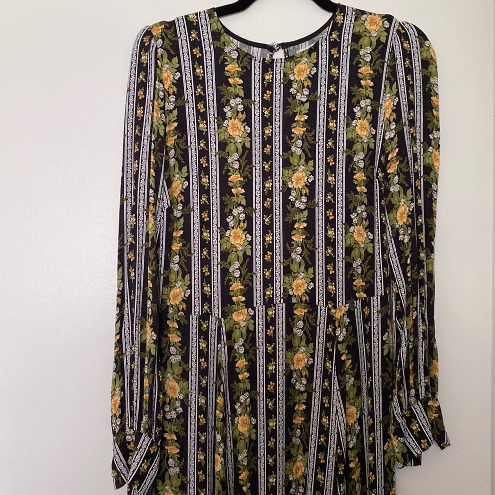 Reformation Print Midi Dress